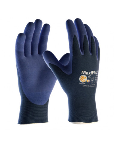 Paire de gants MAXIFLEX 34-274 - Enduction légère paume et doigts sans picot